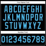 Custom Stitched Black Sky Blue-Pink Line Sports Pullover Sweatshirt Hoodie