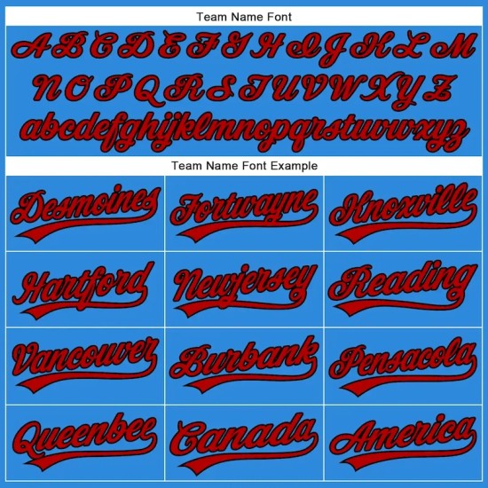 Custom Electric Blue Red-Black Authentic Baseball Jersey