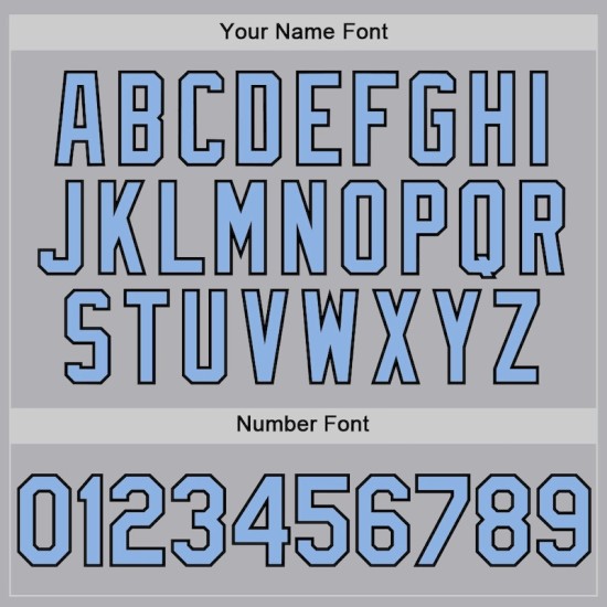 Custom Gray Light Blue-Black Mesh Authentic Throwback Baseball Jersey