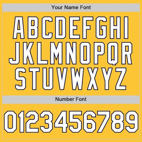 Custom Gold White-Navy Mesh Authentic Throwback Baseball Jersey