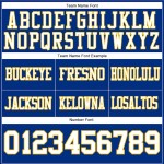 Custom Royal White-Gold Mesh Authentic Football Jersey