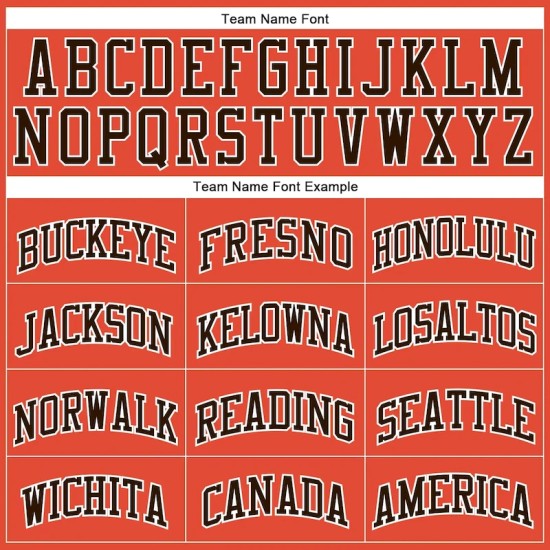 Custom Orange White Pinstripe Brown Authentic Basketball Jersey